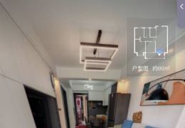 力高君逸府89平米3室2廳1衛(wèi)出租